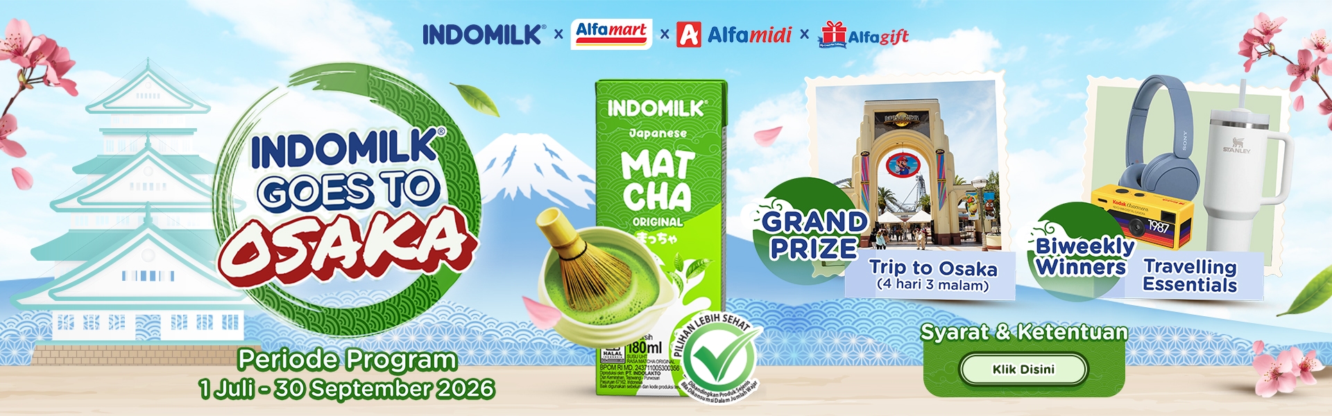 Indomilk Goes To Osaka